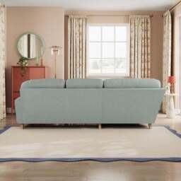 Martha Vintage Velvet Full Corner Sofa - thumbnail 3