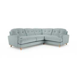 Martha Vintage Velvet Full Corner Sofa - thumbnail 6