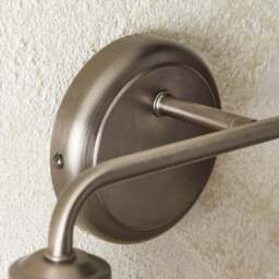 Tobias Ribbed 2 Light Bathroom Wall Light - thumbnail 4