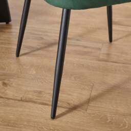 Taylor Dining Chair, Velvet Green