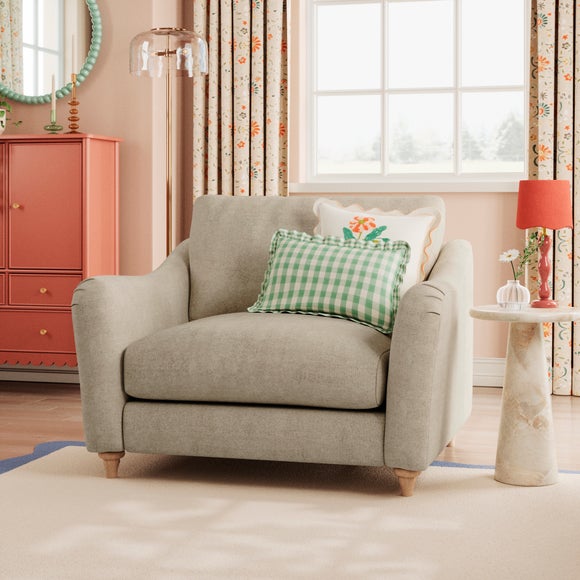 Hattie Tonal Plush Chenille Snuggle Sofa - image 1