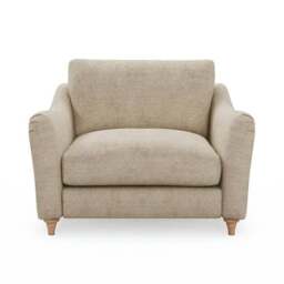 Hattie Tonal Plush Chenille Snuggle Sofa - thumbnail 2