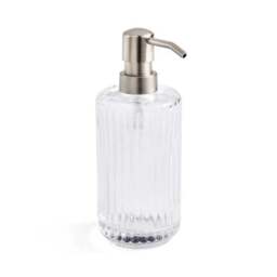 Ribbed Glass Soap Dispenser - thumbnail 2