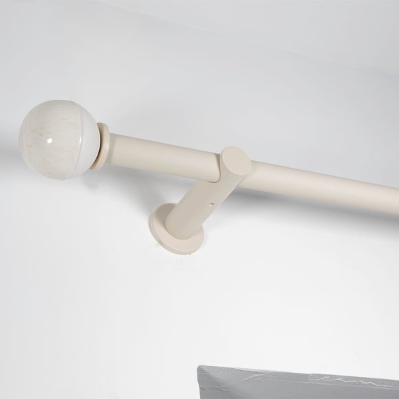 Reactive Glaze Extendable Metal Eyelet Curtain Pole - image 1