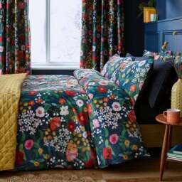 Midnight Garden Duvet Cover & Pillowcase Set - thumbnail 6