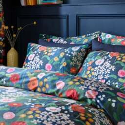 Midnight Garden Duvet Cover & Pillowcase Set - thumbnail 5