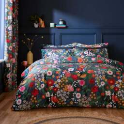Midnight Garden Duvet Cover & Pillowcase Set - thumbnail 3