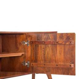 "Maxton Extra Wide TV Unit For TVs up to 70"", Mango Wood" - thumbnail 2