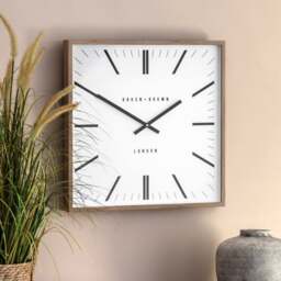 Cedar & Sage Penhurst Square Wall Clock