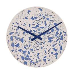 Interval Concrete Terrazzo Porcelain Round Wall Clock