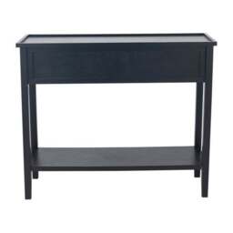 Pacific Chelmsford Console Table, Black Painted Pine - thumbnail 4