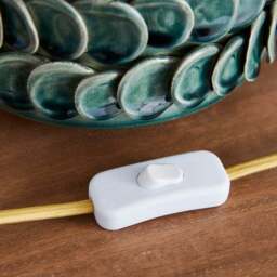 Posie Ceramic Petal Table Lamp - thumbnail 4