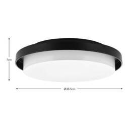 Corrine LED Bathroom Flush Ceiling Light - thumbnail 5