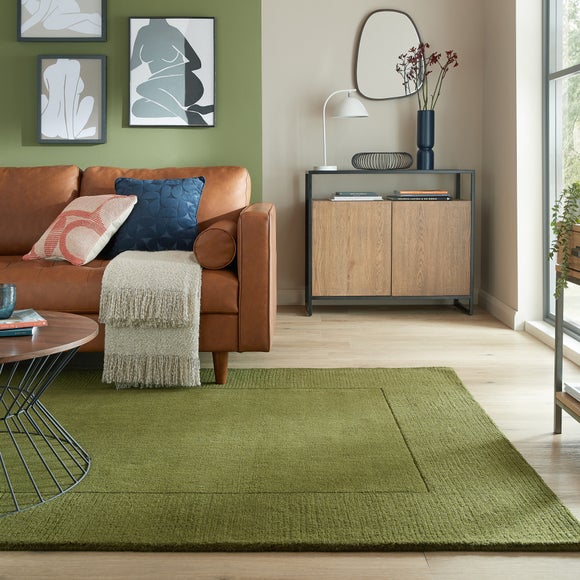 Boston Wool Border Rug - image 1