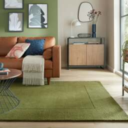 Boston Wool Border Rug - thumbnail 1