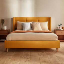 Silentnight Lilith Bed Frame, Velvet - thumbnail 2