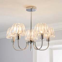 Paloma 5 Light Semi Flush Ceiling Light