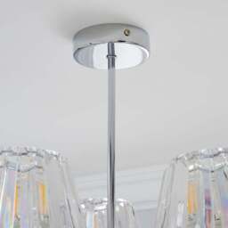 Paloma 5 Light Semi Flush Ceiling Light - thumbnail 4