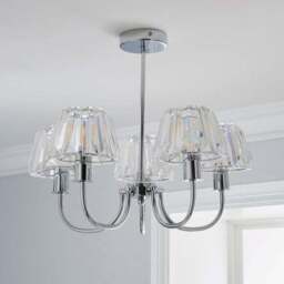 Paloma 5 Light Semi Flush Ceiling Light - thumbnail 2