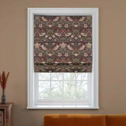 William Morris At Home Strawberry Thief Made To Measure Roman Blind - thumbnail 3