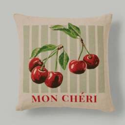 Mon Cheri Cotton Square Cushion Cover - thumbnail 2