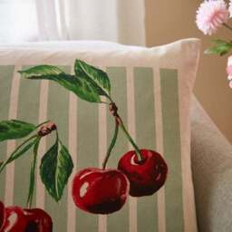 Mon Cheri Cotton Square Cushion Cover - thumbnail 4