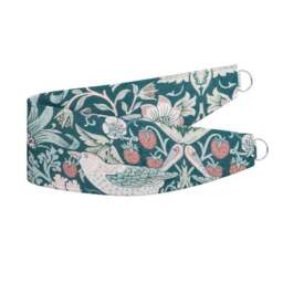 Strawberry Thief Velvet Made to Order Curtain Tieback - thumbnail 2