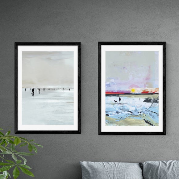 Set of 2 East End Prints Beach Walk Prints - image 1