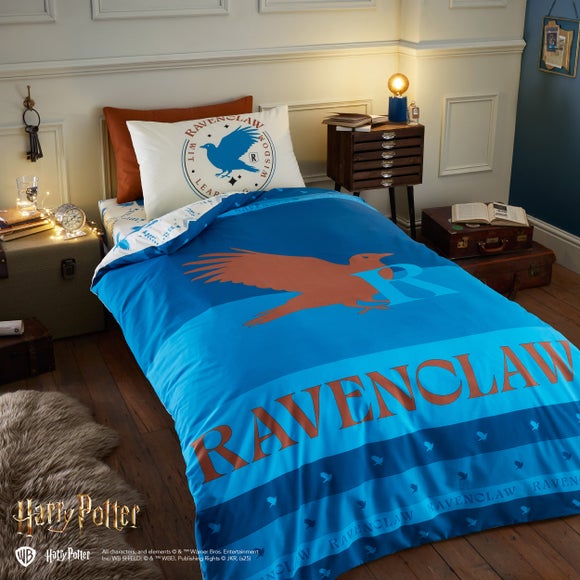 Harry Potter Ravenclaw Reversible Duvet Cover and Pillowcase Set - image 1