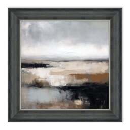Grey Horizons II Framed Print - thumbnail 2