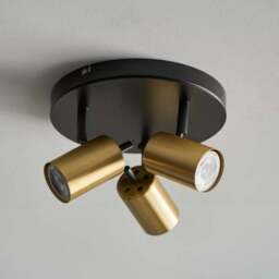 Carter 3 Light Semi Flush Spotlight - thumbnail 2