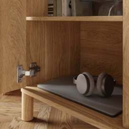 Hatton Small Sideboard, Oak Effect - thumbnail 4