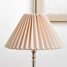 Pacific Lifestyle Amelia Pleated Tapered Lamp Shade - thumbnail 1
