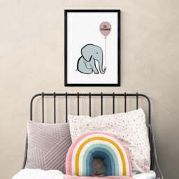 East End Prints Be Strong Elephant Print - thumbnail 1