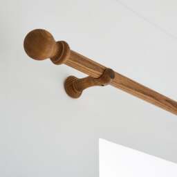 Tilton Wood Curtain Pole - thumbnail 1