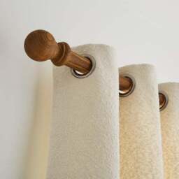 Tilton Wood Curtain Pole - thumbnail 2