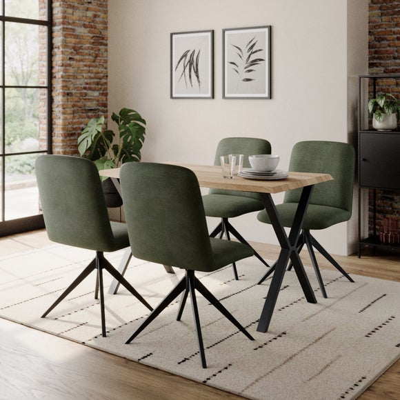 Ezra II 4 Seater Compact Rectangular Dining Table - image 1