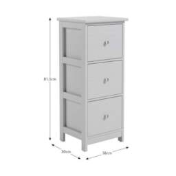 Nautical 3 Drawer Unit - thumbnail 6