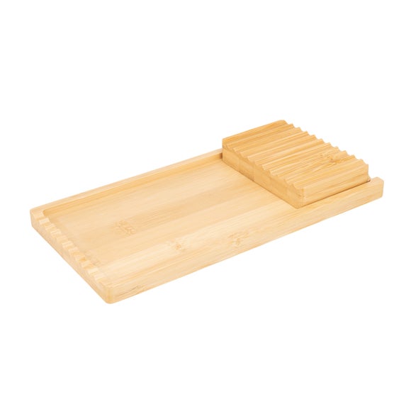 &Again Bamboo Soap Dish Caddy Set - image 1