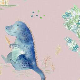 Little Adventurers Jurassic Made to Measure Roman Blind - thumbnail 2