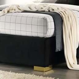 Phoenix Ottoman Bed Frame, Velvet - thumbnail 4