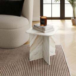 Lana Marble Small Side Table - thumbnail 1