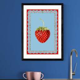 East End Prints Carnival Strawberry Print