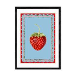 East End Prints Carnival Strawberry Print - thumbnail 2