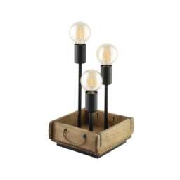 EGLO Tooton Mid Century Industrial Table Lamp - thumbnail 2