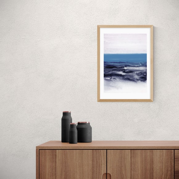 East End Prints Watercolor Landscape Blue Print - image 1