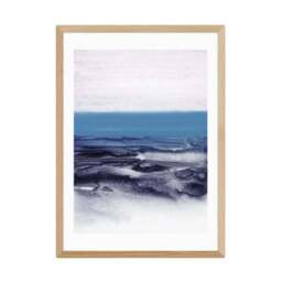 East End Prints Watercolor Landscape Blue Print - thumbnail 2