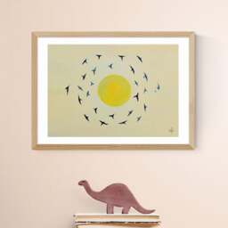 East End Prints Fly Away With Me Print
