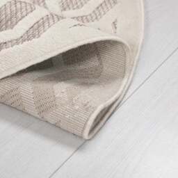 Mataro Geometric Indoor Outdoor Round Rug - thumbnail 3