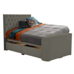 Sweet Dreams Opulence Studded Side Lift Ottoman TV Bed - thumbnail 3